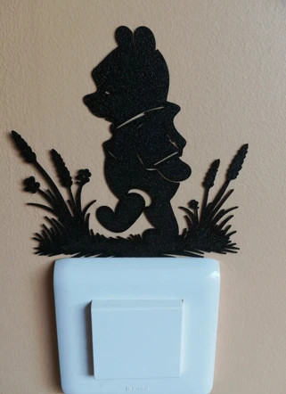 Décoration interrupteur Winnie l’Ourson
